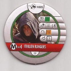 Heroclix Lord of the Rings H005 Ithilien Rangers