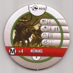 Heroclix Lord of the Rings H010 Mumakil