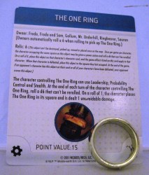 Heroclix Lord of the Rings S101 The One Ring