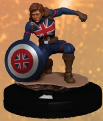 Heroclix Marvel Studios Disney 041b Captain Carter & Carter's Sheild Prime