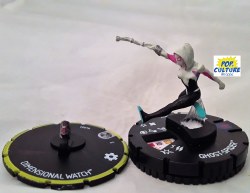 Heroclix Spider-Man Venom and Absolute Carnage 037 Ghost-Spider and s003 Dimensional Watch