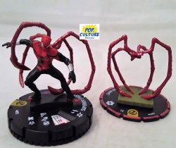 Heroclix Spider-Man Venom and Absolute Carnage 055 Superior Spider-Man and s007 Waldo Arms