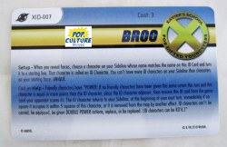 Heroclix X-Men Xavier's School ID-07 Broo