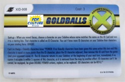 Heroclix X-Men Xavier's School ID-08 Goldballs