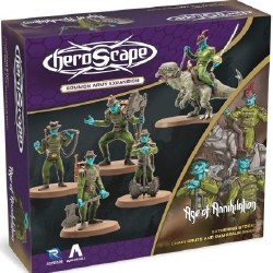 HeroScape - Gathering Storm: Chain Gruts & Ramosaur Rider