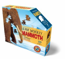 I am Woolly Mammoth - 100 piece puzzle