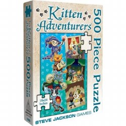 Kitten Adventurers 500 Piece Puzzle
