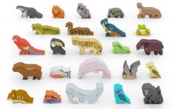 Life of the Amazonia: Meeple Set