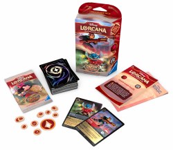 Disney's Lorcana: Reign of Jafar - Ruby/Steel Starter Deck