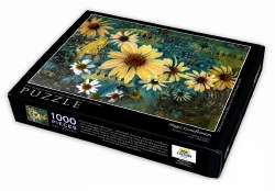 Magic Coneflowers 1000 piece puzzle