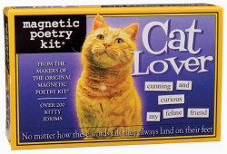 Magnetic Poetry: Cat Lover