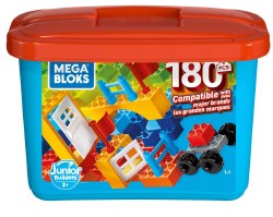 Mega Bloks: 180 Piece Tub
