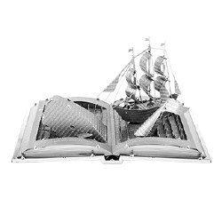 Metal Earth Moby Dick Book Sculpture