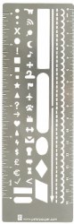 Metal Stencil Bookmark