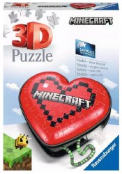 Minecraft 3D Puzzle Heart