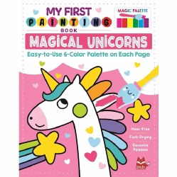 My First Painting Book: Magical Unicorns