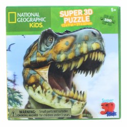 National Geographic Kids: 3D T-Rex Puzzle 150pc