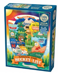 National Park Bucket List 500 pc Puzzle