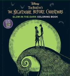 The Nightmare Before Christmas Glow-in-the-Dark Coloring Book