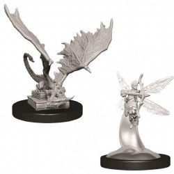 Dungeons & Dragons Nolzur's Marvelous Miniatures: Pseudodragon & Sprite