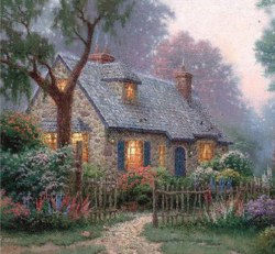 Paint by Numbers: Foxglove Cottage