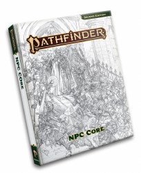 Pathfinder 2nd Edition: NPC Core - Sketch Cover