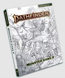 Pathfinder 2nd Edition: Monster Core 2 - Sketch Editon