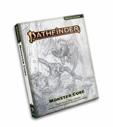 Pathfinder 2nd Edition: Monster Core - Sketch Cover