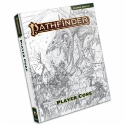 Pathfinder 2nd Edition: Player Core - Sketch Cover