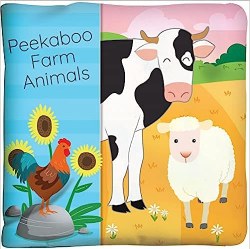Peekaboo Farm Animals Cloth Book