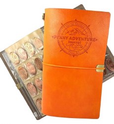 Penny Adventure Journal: Sunset Orange