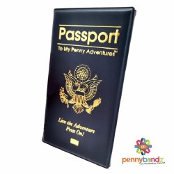 PennyBookz Passport: Navy Blue