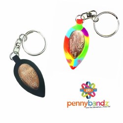 PennyBandz Keychain: Glow in the Dark