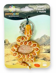 PennyPalz Keychain: Rattlesnake
