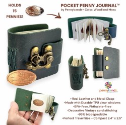 Pennybandz Pocket Penny Journal: Woodland Moss