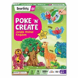 Poke 'N' Create Jungle Animal Kingdom