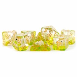 Poly Dice 7-Set: 16mm Elephant