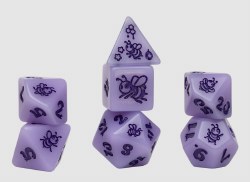 Poly Dice 7-Set: Royal Nectar