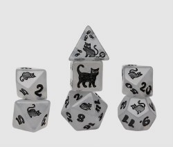 Poly Dice 7-Set: Shimmerpaw