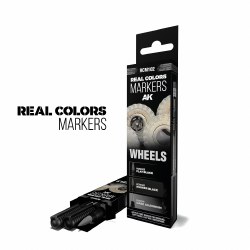 Real Colors Markers: Wheels Set