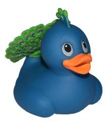 Rubber Duck: Peacock
