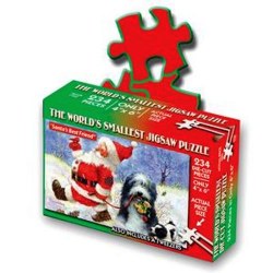 World's Smalles Jigsaw Puzzle - Santa's Best Friend