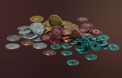Scythe Expeditions: 80 Metal Coins