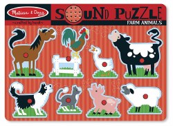 Sound Puzzle: Farm Animals