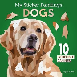 Sticker Painting: Dogs
