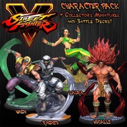 Street Fighter the Miniatures Game: Street Fighter V Character Pack