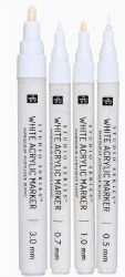 Studio Series: White Acrylic Paint Markers