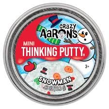 Thinking Putty: Mini Tin - Snowman