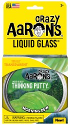 Thinking Putty: Liquid Glass 4" Morning Dew