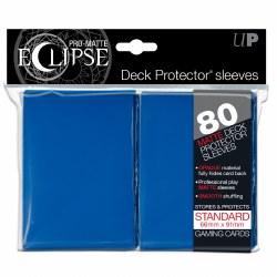 Ultra Pro Sleeves: 80 Eclipse Blue
